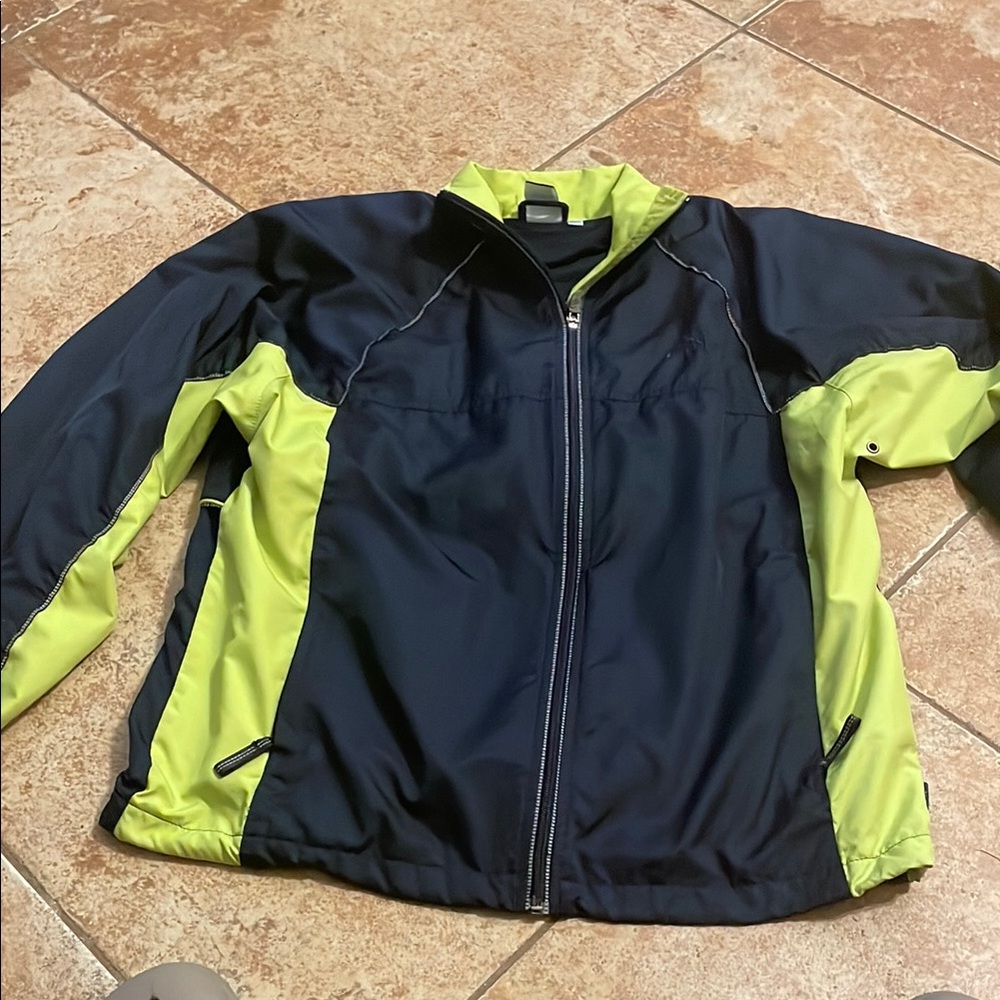 Vintage ASICS women’s running windbreaker HTF jacket size M